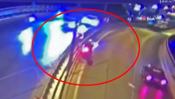 Son dakika haberi: Antalya'da polis memurunun şehit olduğu feci kazanın görüntüleri ortaya çıktı | Video