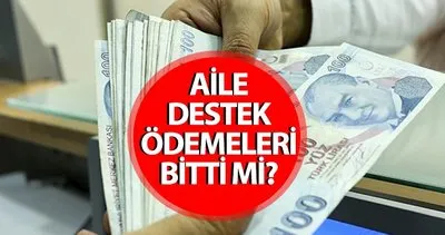 AİLE DESTEK PROGRAMI BİTTİ Mİ? Gözler Başkan Erdoğan’da! Aile Destek Ödemesi uzatılacak mı, son ödeme tarihi ne zaman?