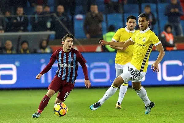 Trabzonspor-Fenerbahçe maçından kareler