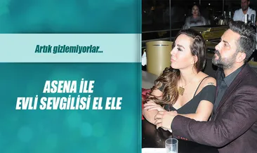 Oryantal Asena ile evli sevgilisi el ele