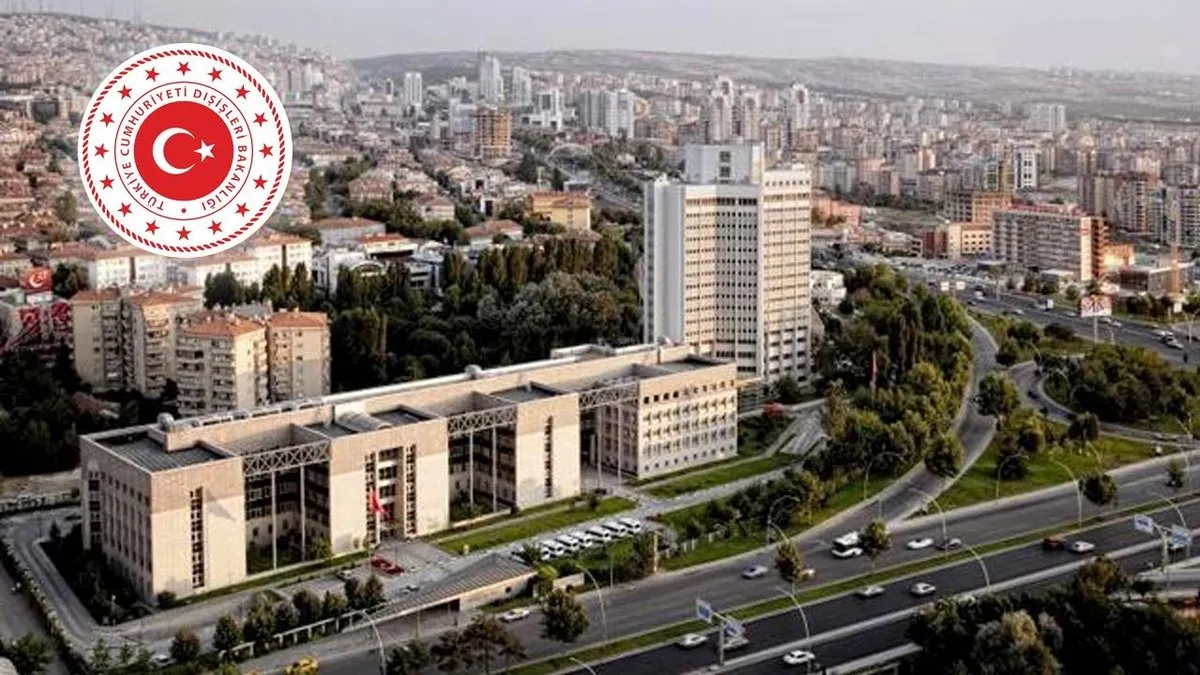 Son dakika! Dışişleri'nden