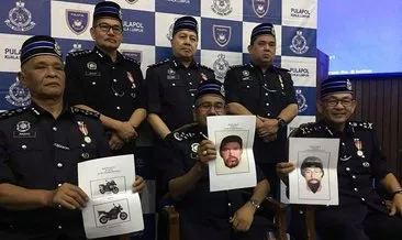 Malezyalı polisi, katil zanlılarının fotoğraflarını yayınladı