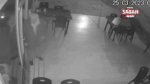 Otostopla şehir şehir gezip hırsızlık yapan yaşlı hırsız kamerada | Video
