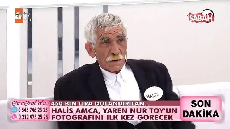 10 çocuk babası 64 yaşındaki Halis Amca 450 bin TL’sini kaptırdı! Gerçekler Esra Erol’da ortaya çıktı! | Video