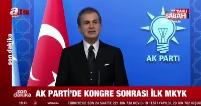 Son dakika: AK Parti Sözcüsü Ömer Çelik’ten ’kabine revizyonu’ açıklaması | Video