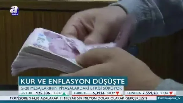 Kur ve enflasyon düşüşte