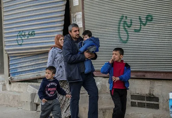 Afrinli çocuklar terörden kurtulmanın sevincini yaşıyor