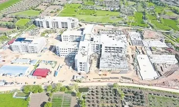 Biten hastane inşaatını durdurdular