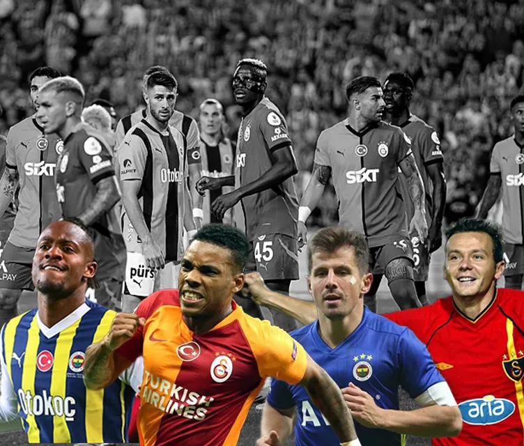 Hem Galatasaray hem Fenerbahçe’de forma giymiş futbolcular! Bakın listede kimler var kimler...