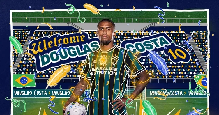 Bir dünya yıldızı daha MLS’e kaydı! Los Angeles Galaxy, Douglas Costa’yı transfer etti