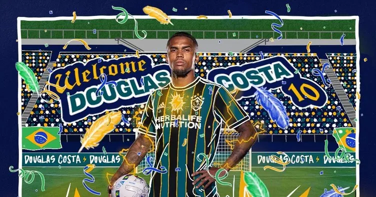 Bir dünya yıldızı daha MLS’e kaydı! Los Angeles Galaxy, Douglas Costa’yı transfer etti