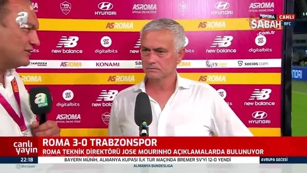 Jose Mourinho: Trabzonspor böyle bir turnuvada oynamamalı