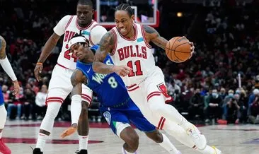 Chicago Bulls, San Antonio Spurs’ü DeRozan’ın 40 sayısıyla yendi