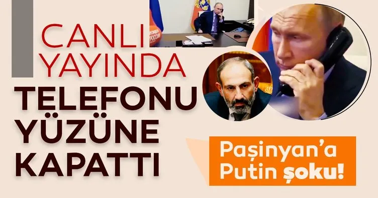 Son dakika haberi: Paşinyan’a Putin’den şok! Telefonu canlı yayında yüzüne kapattı