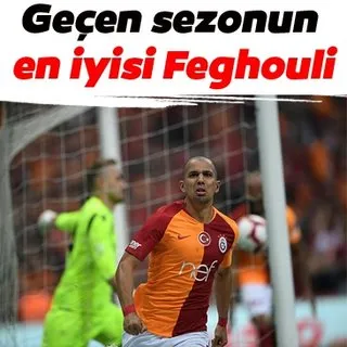 Geçen sezonun en iyisi Feghouli