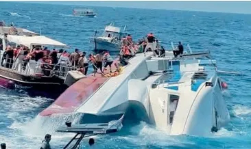 Yama yapıldığı yerden koptu
