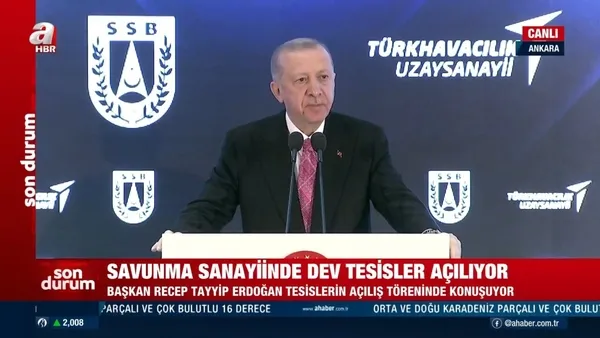 Milli Muharip Uçak için tarihi gün! Başkan Erdoğan'dan flaş açıklamalar - 2
