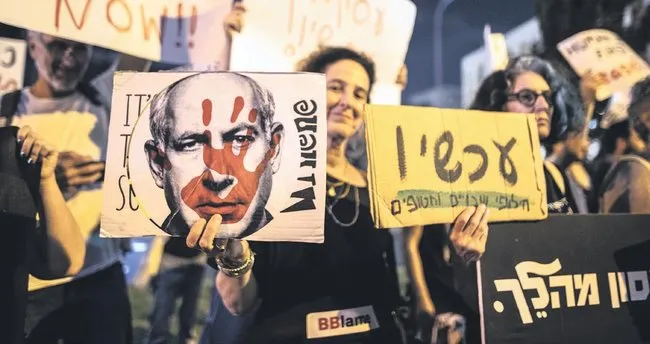 İsrail sokaklarında Netanyahu öfkesi büyüyor: Elinde kan var - Son Dakika Haberler