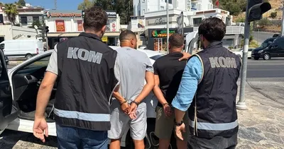 Bodrum’da kırmızı bülten operasyonu! #mugla