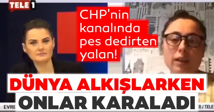CHP'nin kanalında pes dedirten yalan! Dünya alkışlarken onlar karaladı
