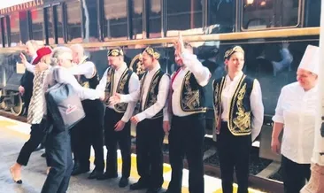 Orient Ekspres’e coşkulu karşılama
