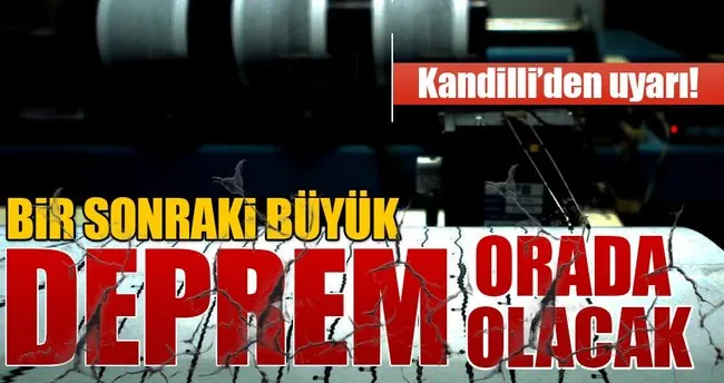 Kandilli Rasathanesi Nden Buyuk Deprem Uyarisi Son Dakika Haberler
