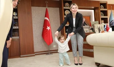 Mucize bebek ilk adımlarını attı