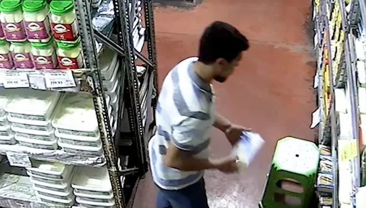 Markette şoke eden görüntü: Pantolonunun içine…