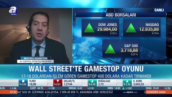Wall Street’te GameStop oyunu! Keskintürk: Her şey ederine geri döner