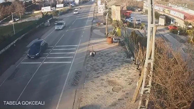 İstanbul’da işletmeden kaçan deve kuşları ortalığı birbirine kattı! İşte o anlar...