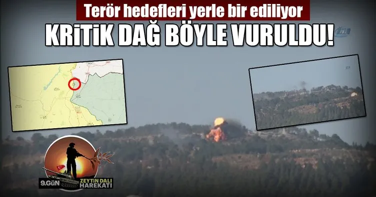 Son dakika... Stratejik dağda yoğun çatışma başladı!