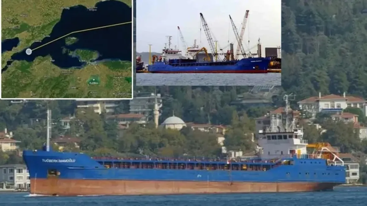 SON DAKİKA… Marmara Denizi Silivri açıklarında 2 gemi çarpıştı! Telsiz kayıtları ortaya çıktı: Alsu iskeleye kır demiştim! haber görseli