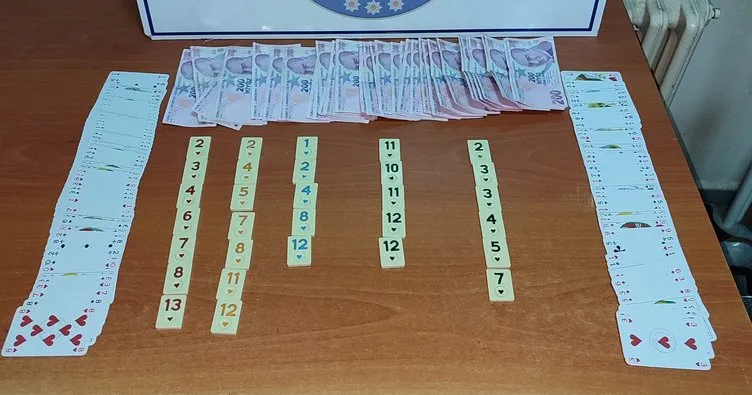 Edirne’de kumar operasyonu: 6 kişiye 38 bin 550 lira ceza yazıldı!