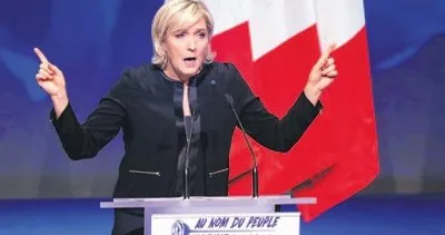 Aşırı sağcı Le Pen zirvede