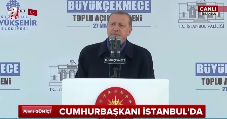 Cumhurbaşkanı Erdoğan: İspat et istifa edeceğim sen de edecek misin?