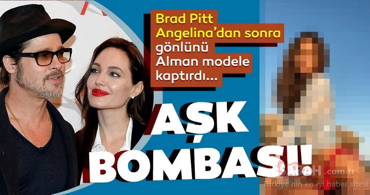 Hollywood bu aşkı konuşuyor! Brad Pitt Angelina Jolie’den sonra gönlünü Alman model Nicole Poturalski’ye kaptırdı! Brad Pitt’in genç aşkı sosyal medyayı salladı...