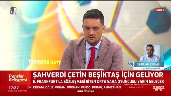 Şahverdi Çetin Beşiktaş'ta! İşte İstanbul'a geliş tarihi