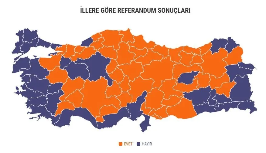 iste il il referandum sonuclari