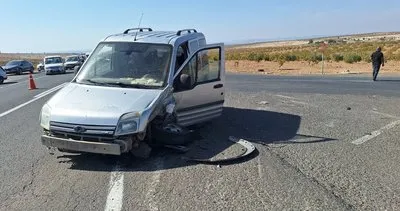 Birecik’te iki otomobil çarpıştı! 1 yaralı #sanliurfa