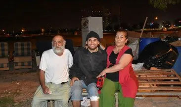 Adana’da kirasını ödeyemeyen aile sokakta kaldı