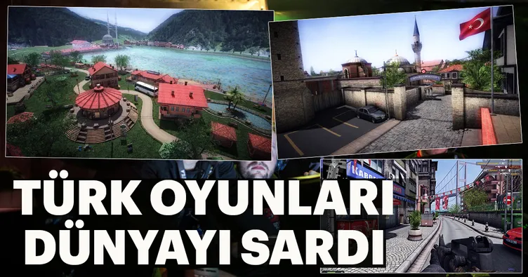 Türk oyunları dünyayı sardı