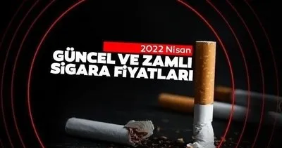 SİGARA FİYATLARI 2022 LİSTESİ GÜNCELLENDİ! Philip Morris, BAT ve JTİ grubu 19 Nisan marka marka sigara zammı sonrası fiyatları son durum!