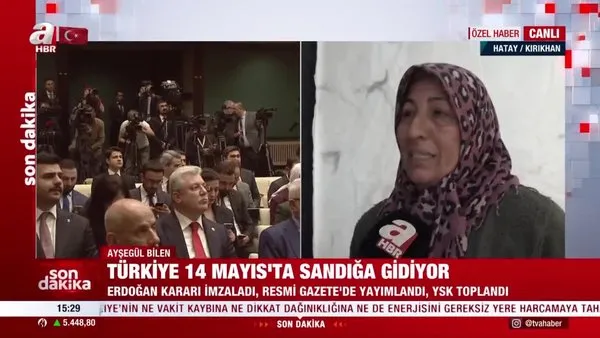 Hataylı depremzede Ayşegül Bilen, Başkan Erdoğan'la görüşmesini anlattı | Video