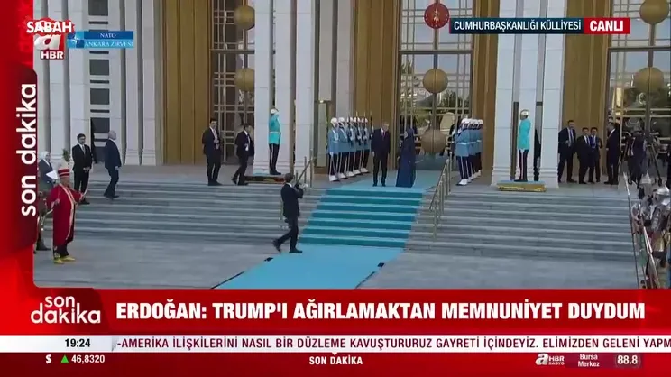 Külliye'de tarihi NATO resepsiyonu