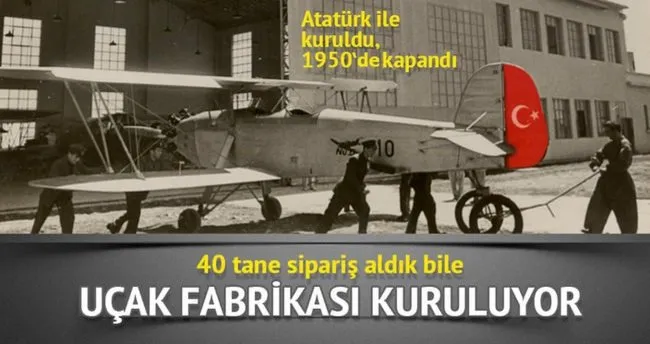 Bolu’ya uçak fabrikası kuruluyor