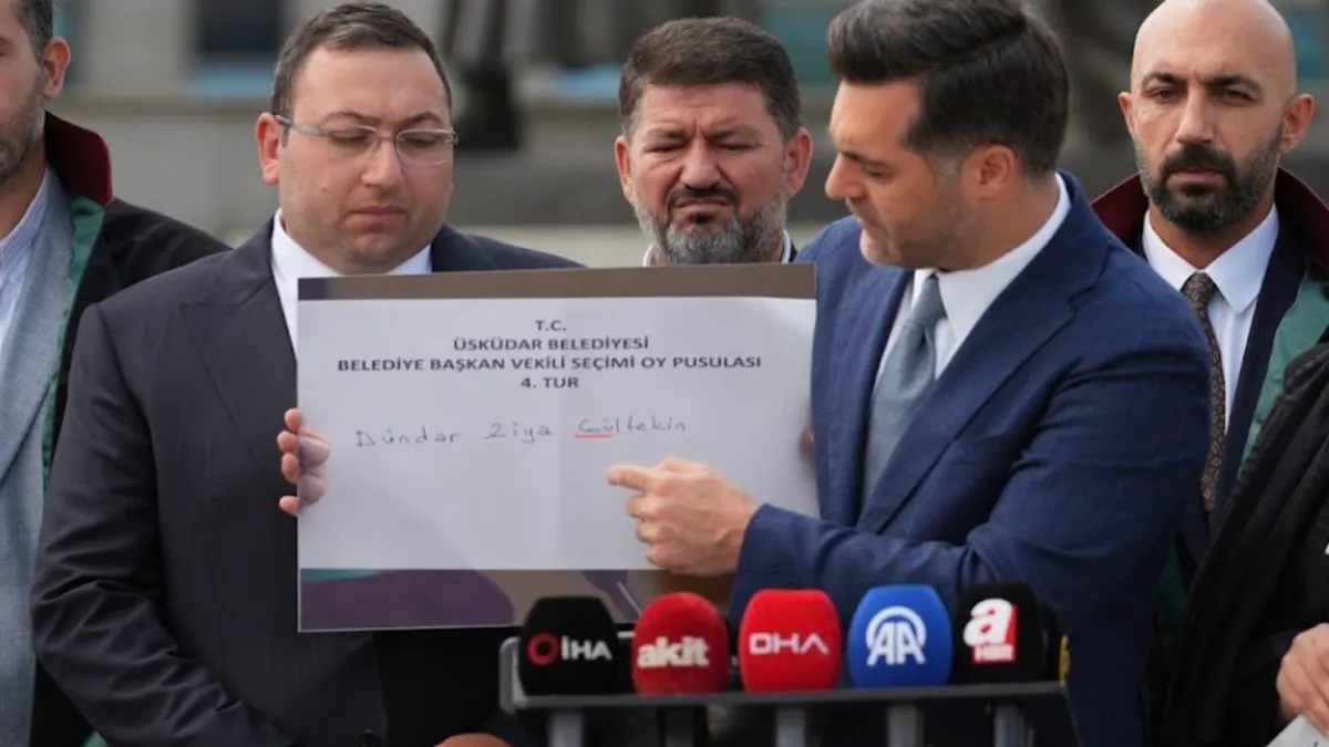 AK Parti'den Üsküdar Belediyesi Başkan Vekilliği seçimi için suç duyurusu! Türlü şekillerle oylarımız iptal edildi