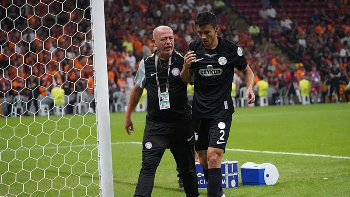 Rizesporlu Alikulov, ameliyatsız tedavi ile taburcu oldu
