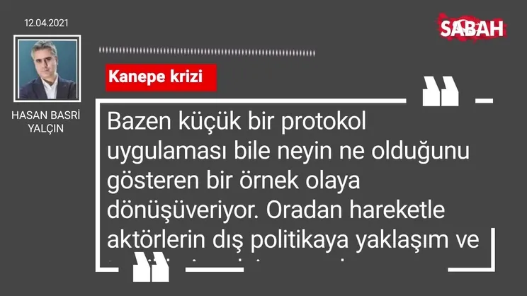 Hasan Basri Yalçın  | Kanepe krizi