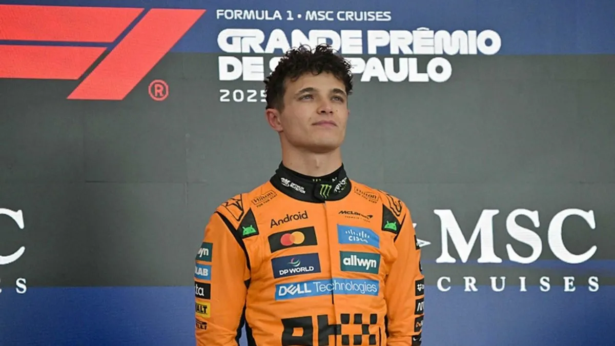 Formula 1 Brezilya Grand Prix’inde zafer Lando Norris’in! Formula 1 Brezilya Grand Prix’inde zafer Lando Norris’in!