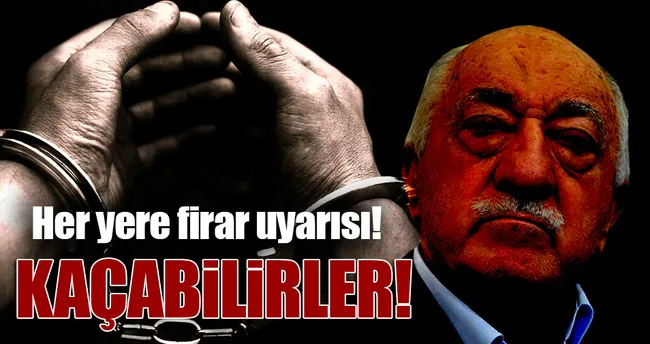 FETÖ’cüler tünel kazıyor